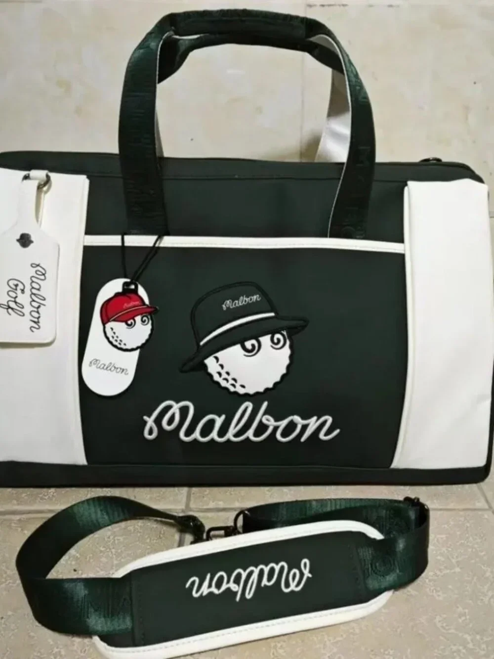 Malbon Golf Bag Hand Carry, Single Shoulder, Crossbody Sling Travel Bag 1pc